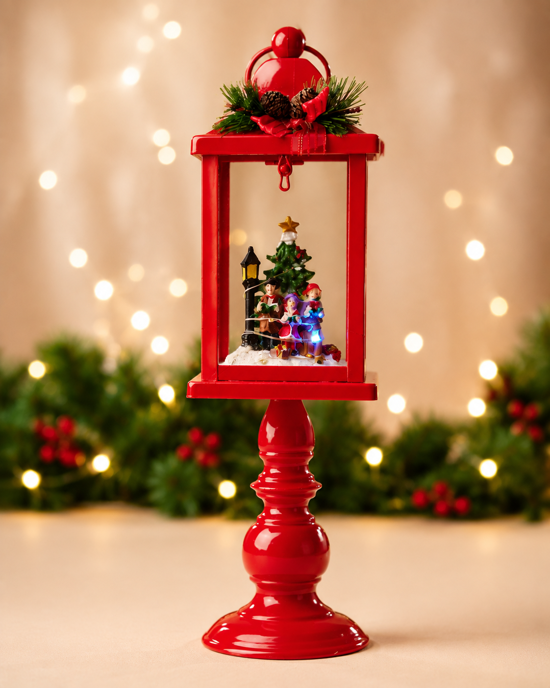 THD092 LED Christmas Snowman Lantern – 16 Inch