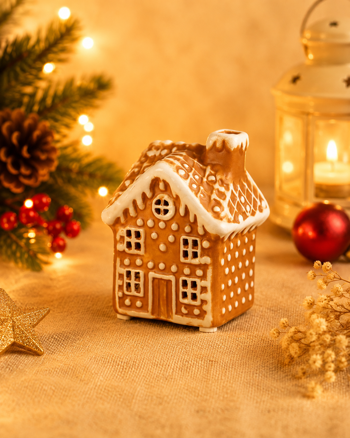 THD1042 Gingerbread House Set of 2