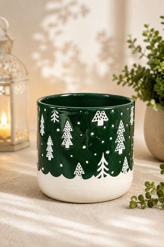 THD528 Christmas Tree Planter & Decorative Holder