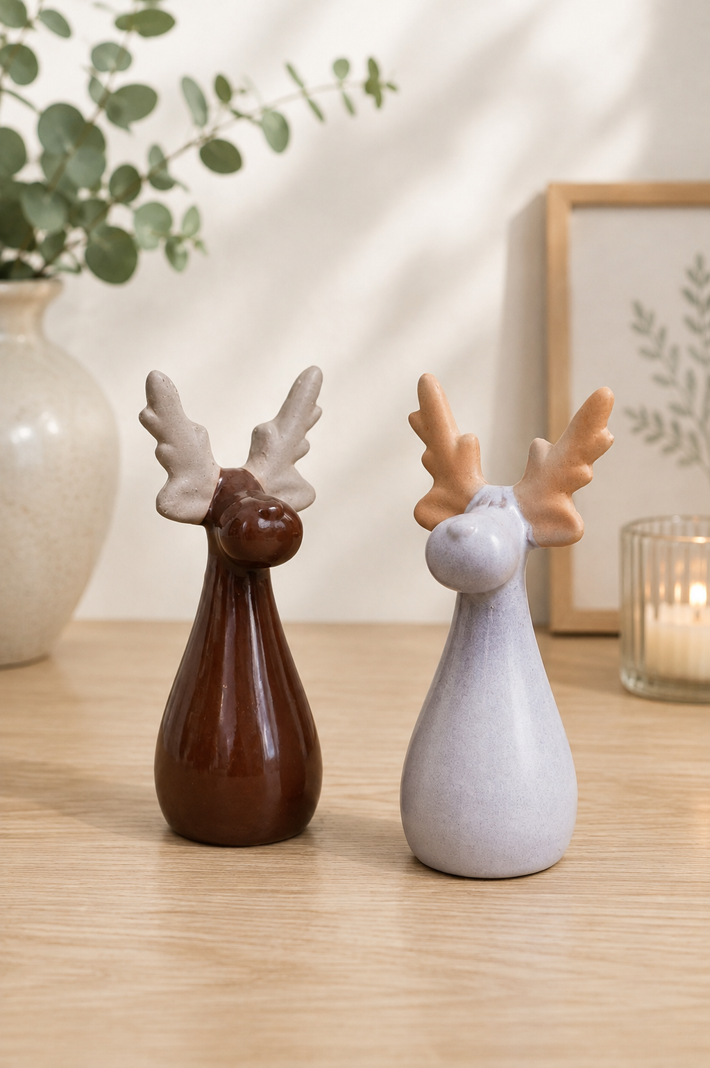 THD540 Ceramic Reindeer Figurine