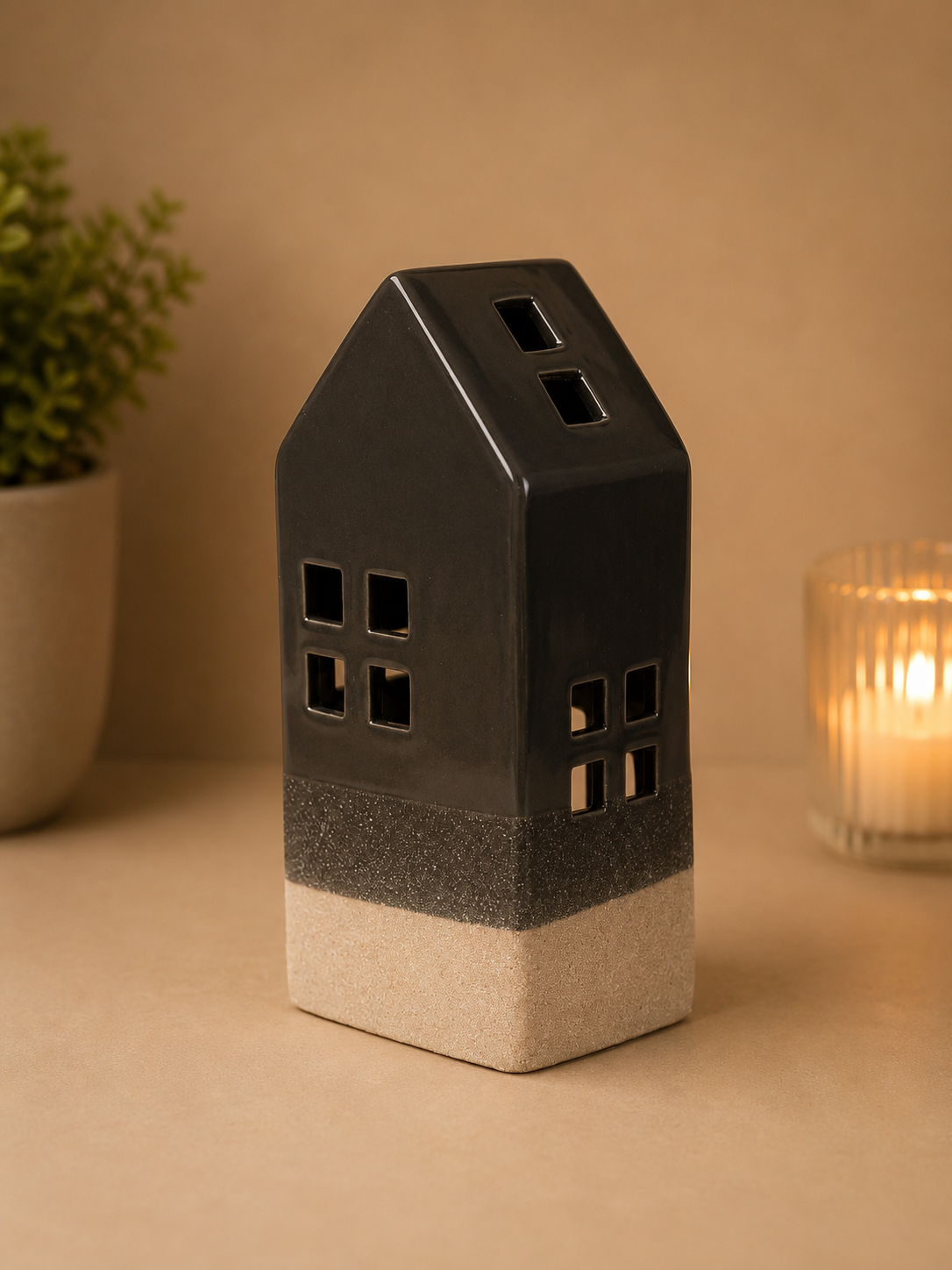 THD556 Ceramic T-Light House