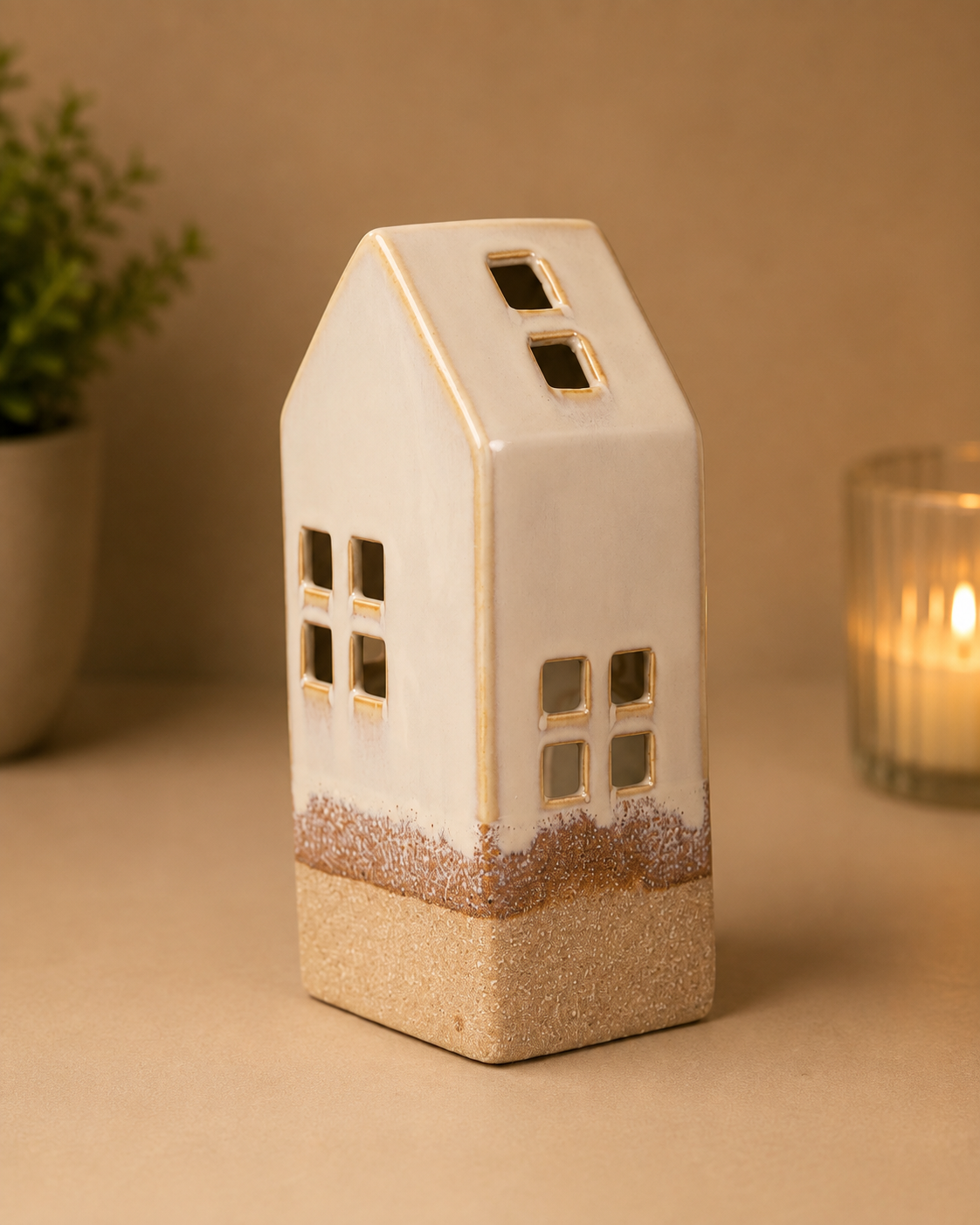 THD556 Ceramic T-Light House