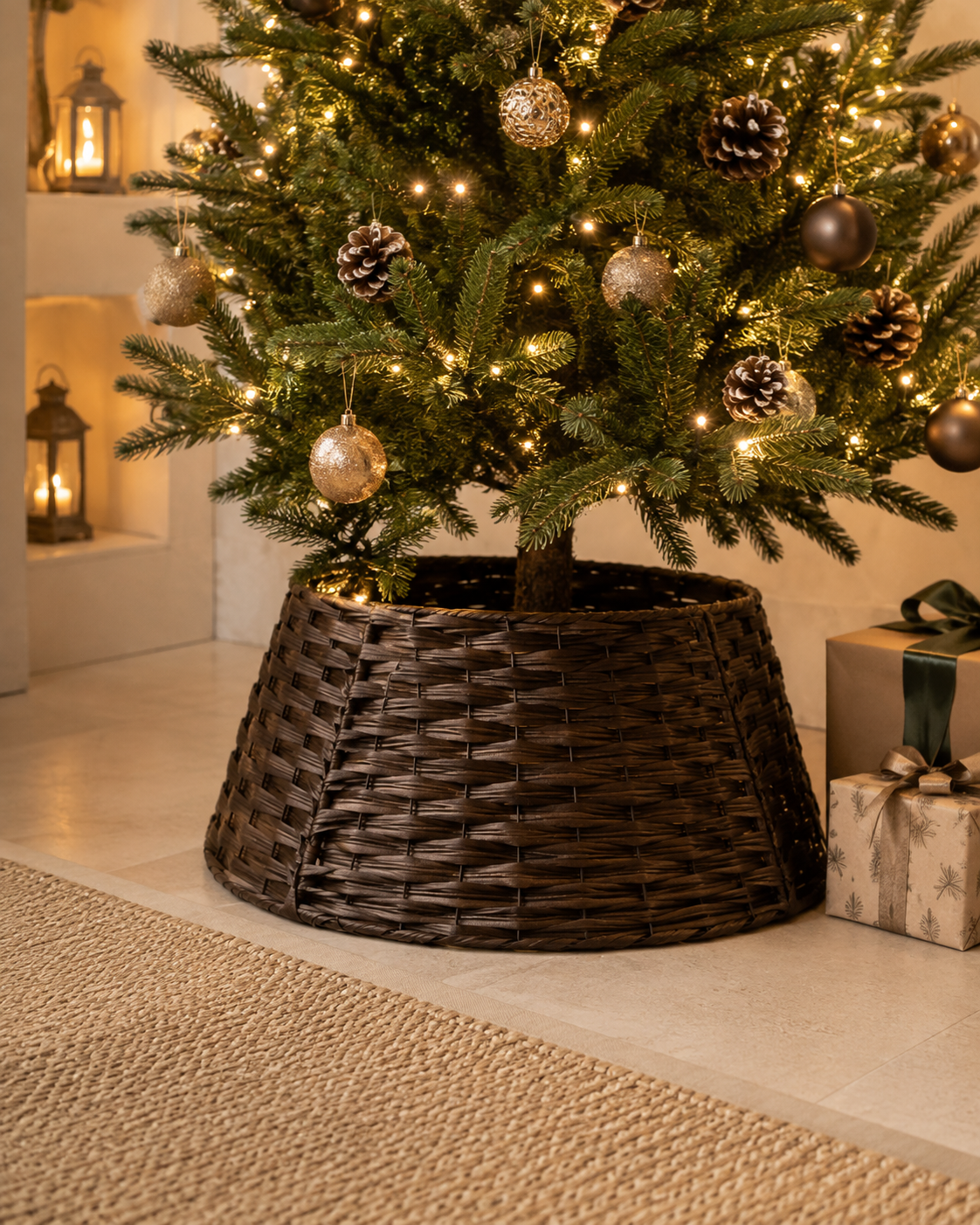 THD655 Woven Christmas Tree Collar