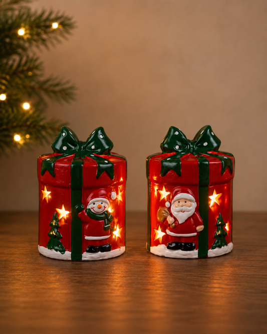 THD762 Christmas Gift Box Figurines