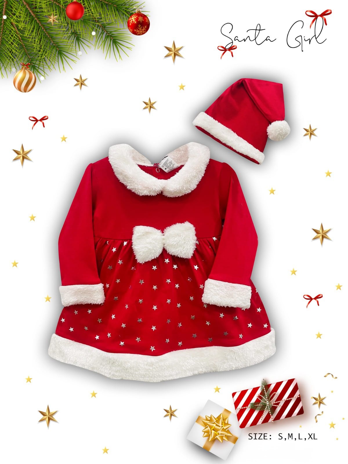 SANTA DRESS GIRL