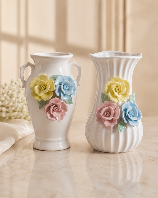 TT-270 Ceramic Rose Flower Vase