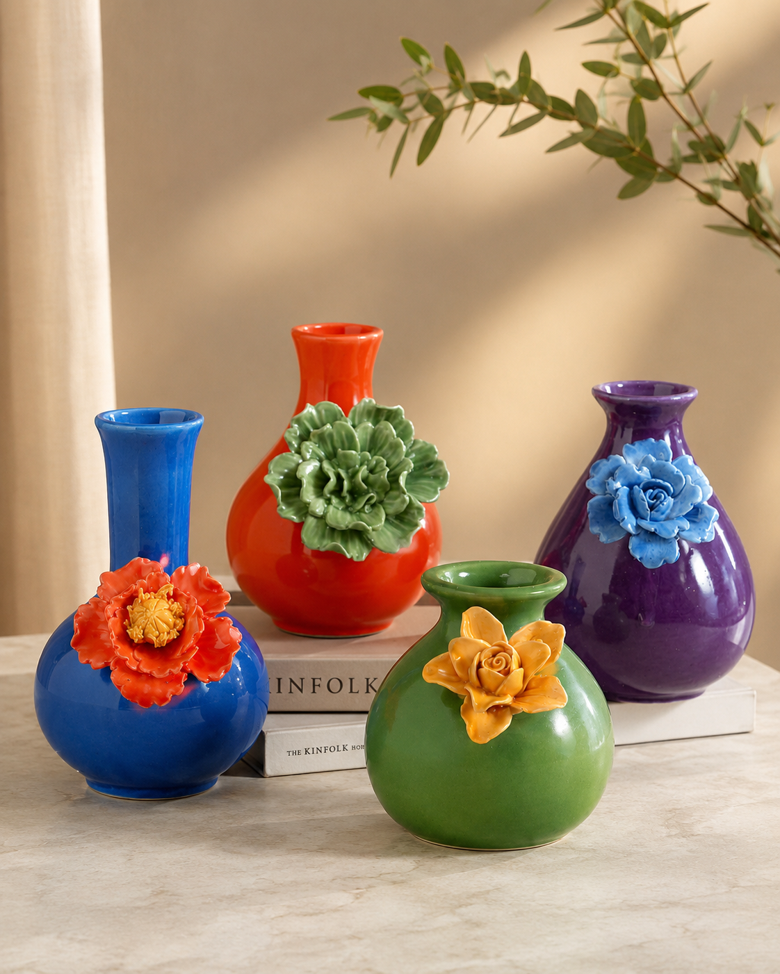 DD-10 Mini Ceramic Flower Vase