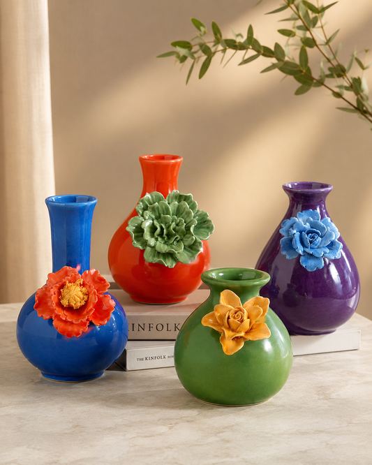 DD-10 Mini Ceramic Flower Vase