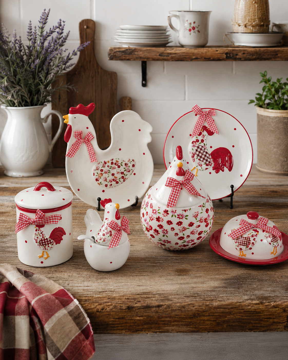 TT-243 Ceramic Kitchen Storage Jar with Lid