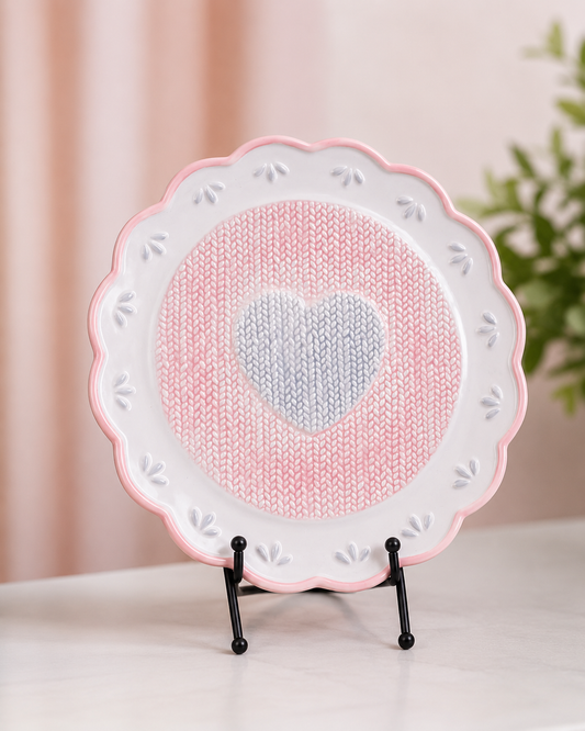 TT -126 Decorative Scalloped  Plate