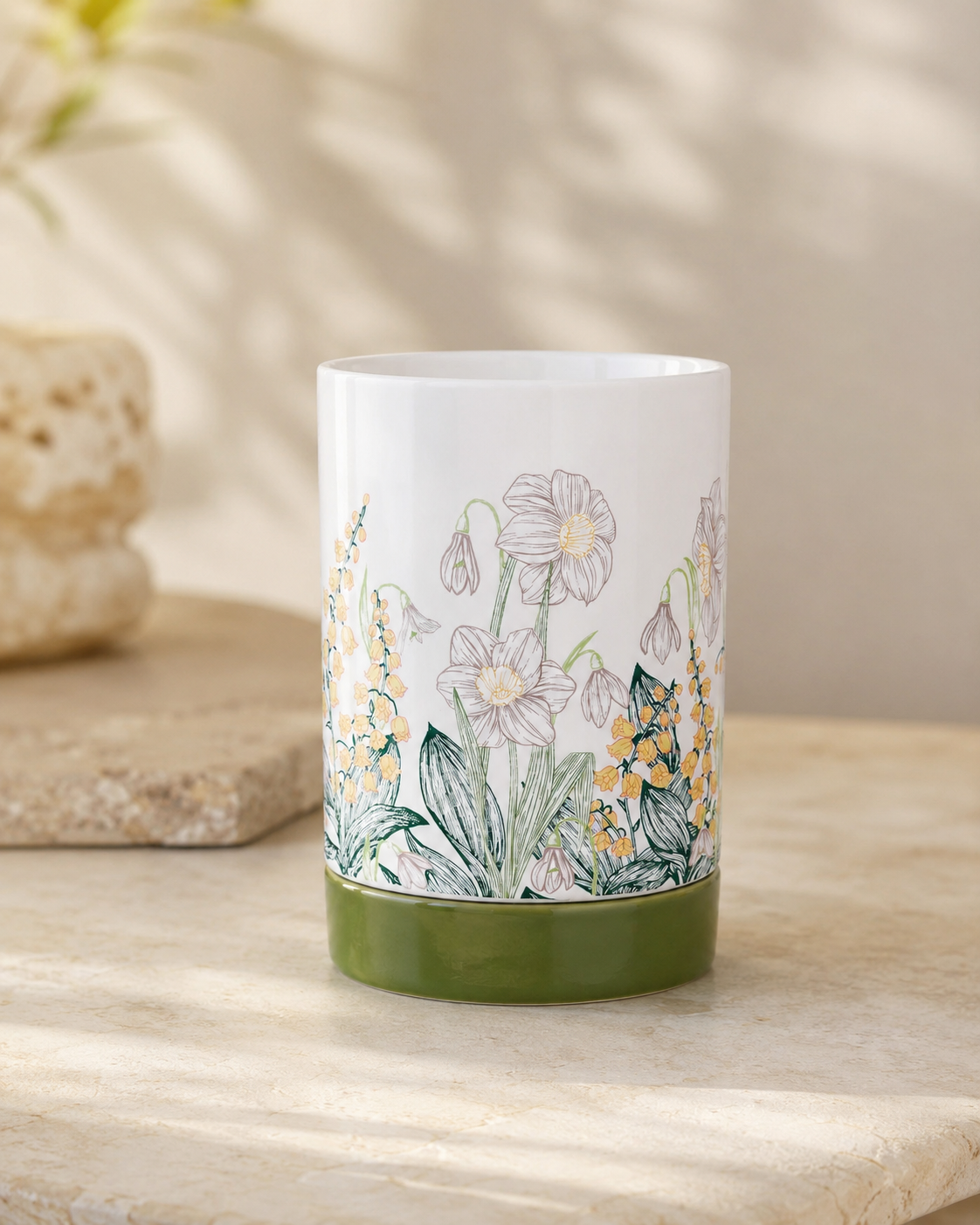 DD-140 Ceramic Planter Pot with Drainage Hole