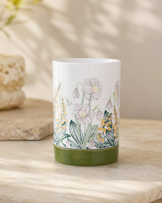 DD-140 Ceramic Planter Pot with Drainage Hole
