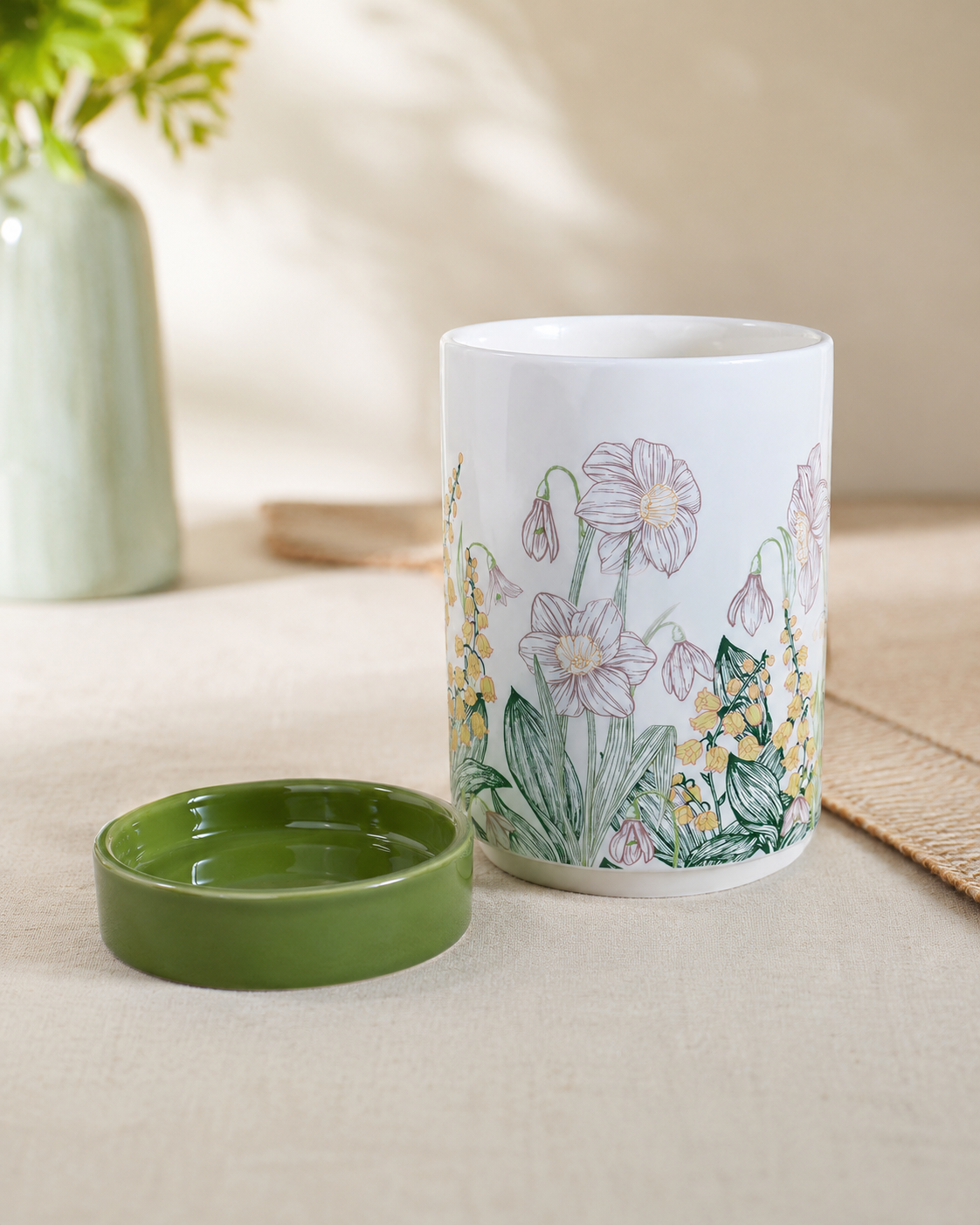 DD-140 Ceramic Planter Pot with Drainage Hole