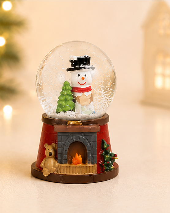 THD677 Light-Up Christmas Snow Globe
