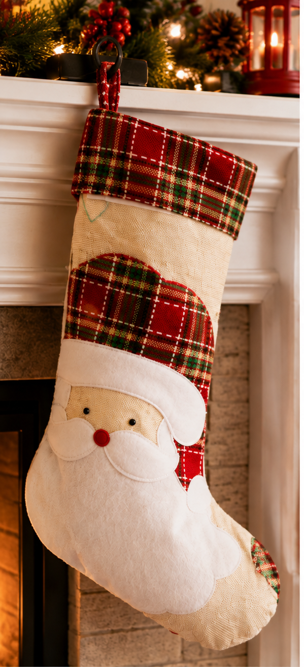THD403 Santa Christmas Stocking