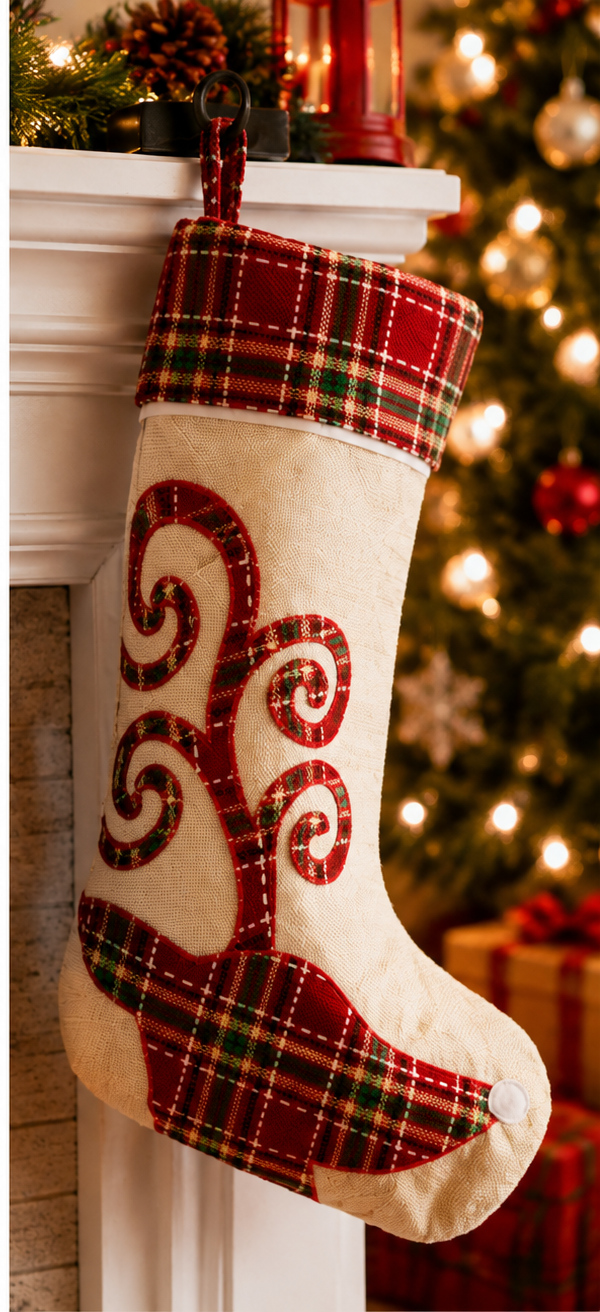 THD403 Santa Christmas Stocking