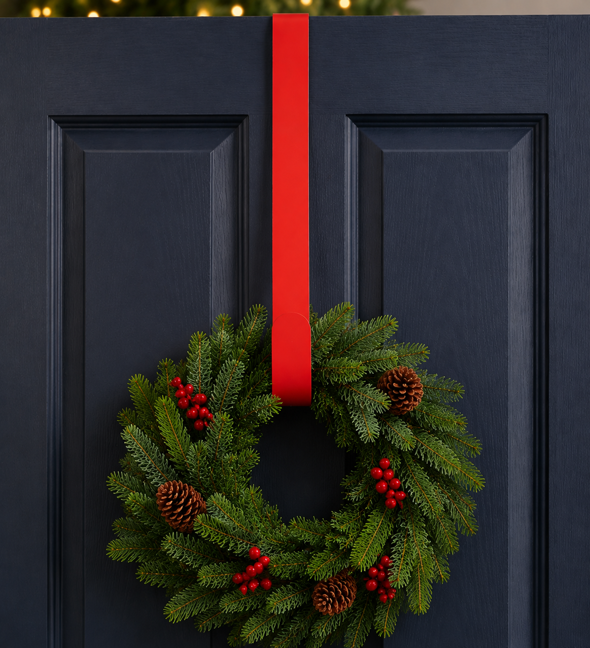 THD332 Metal Wreath Door Holder Hanger
